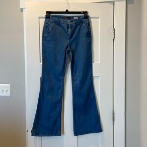 Anthropologie Level 99 Tanya high rise flare jeans size 27